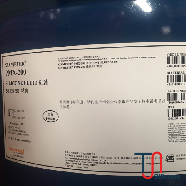 Xiameter PMX-200 Silicone Fluid 50cst 200kg