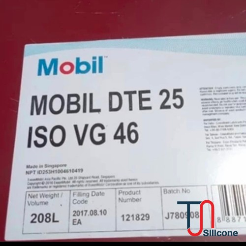 Dầu thuỷ lực Mobil DTE 25 ISO VG 46 208L