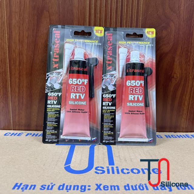 X'traseal 650°F Red RTV Silicone 85g